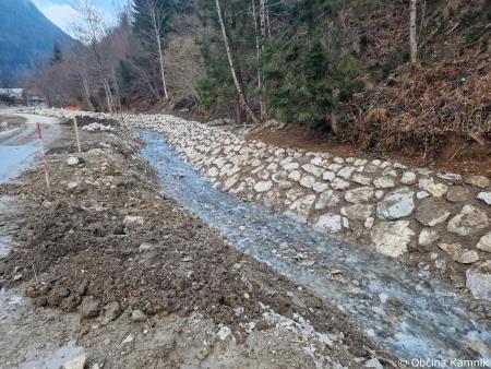 Sanacijska obnova vodotokov in hudournikov po poplavah na Krivčevem (10)